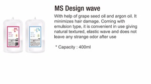 MS Design wave Wave perm lotion and neutralizer 400ml