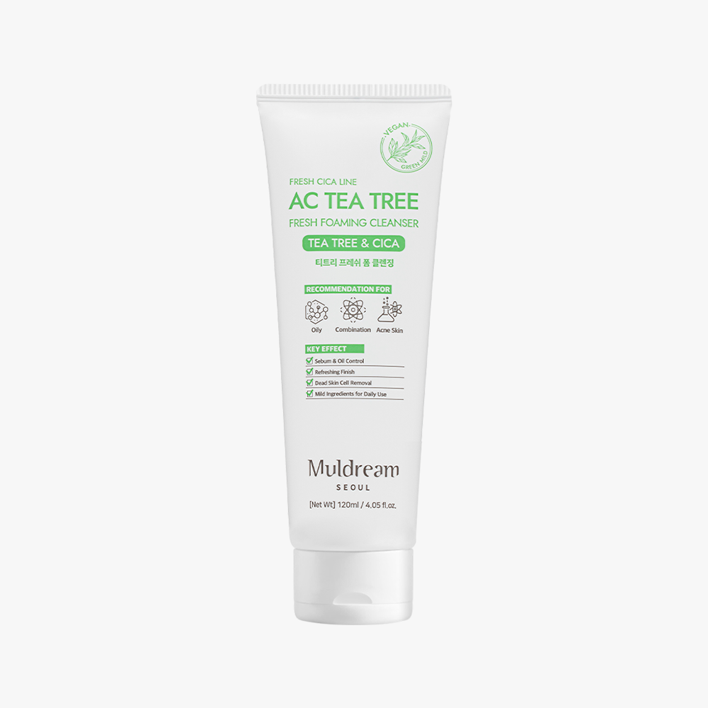 (Muldream) AC TEA TREE FRESH FOAMING CLEANSER