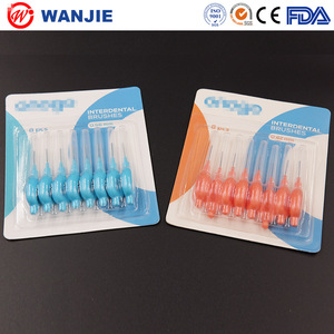 New Product Fully automatic paper plastic dental interdental brush packaging