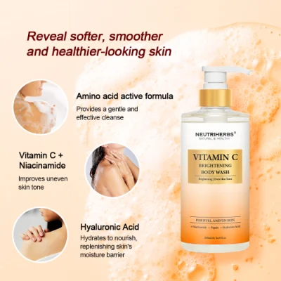 OEM Beauty Skincare Gentle Cleaning Moisturizing Vitamin C Body Wash