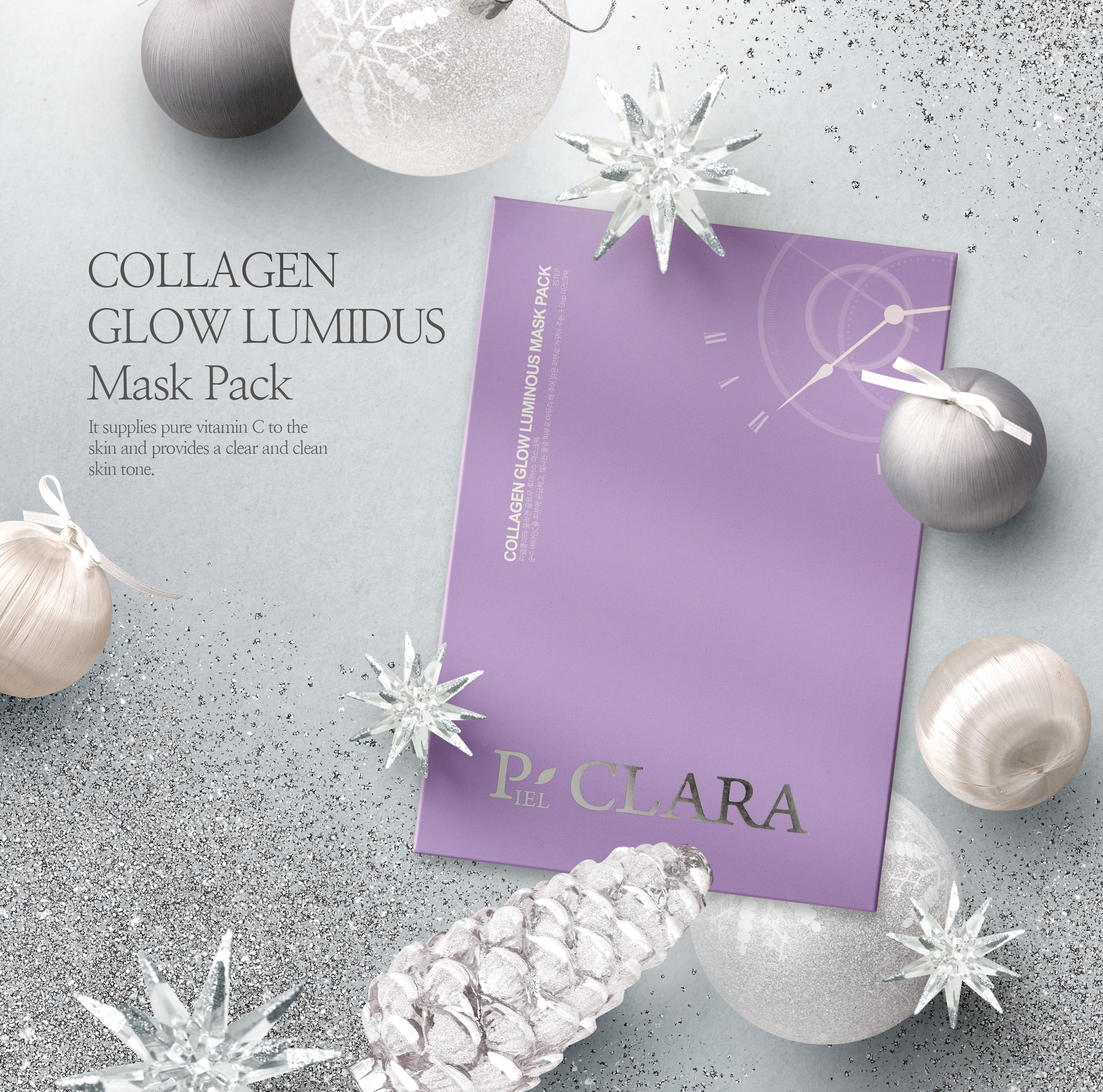 PIEL CLARA 3STEP 3STEP COLLAGEN GLOW LUMIDUS MASK PACK 34ml