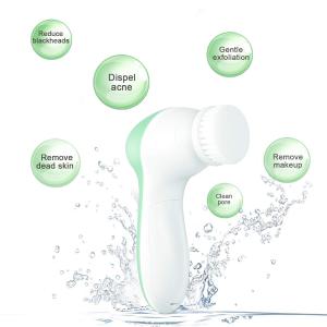Portable New Beauty And Personal Care Soft Synthetic Face Brush Wireless Sonic Electric Facial Cleansing Brush