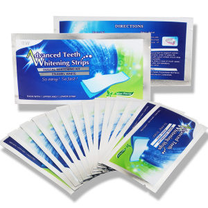 Private label Teeth Whitening Dry Strips with different flavor color