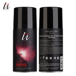 Professional Sport Body Spray for Deodorization, Ti Brilliant Deodorant Body Spray, Aerosol Body Deodorant with Sport Scent