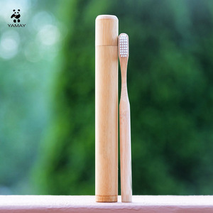 Professional Supplier Privated Label BPA fee Bristles Eco-Friendly Bamboo Toothbrush