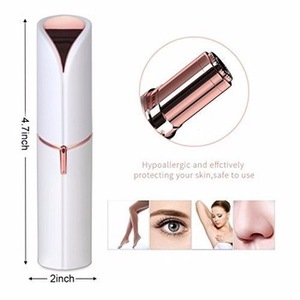 Rechargeable lipstick mini epilator mute lady shave underarms bikini hair removal women electric shaver