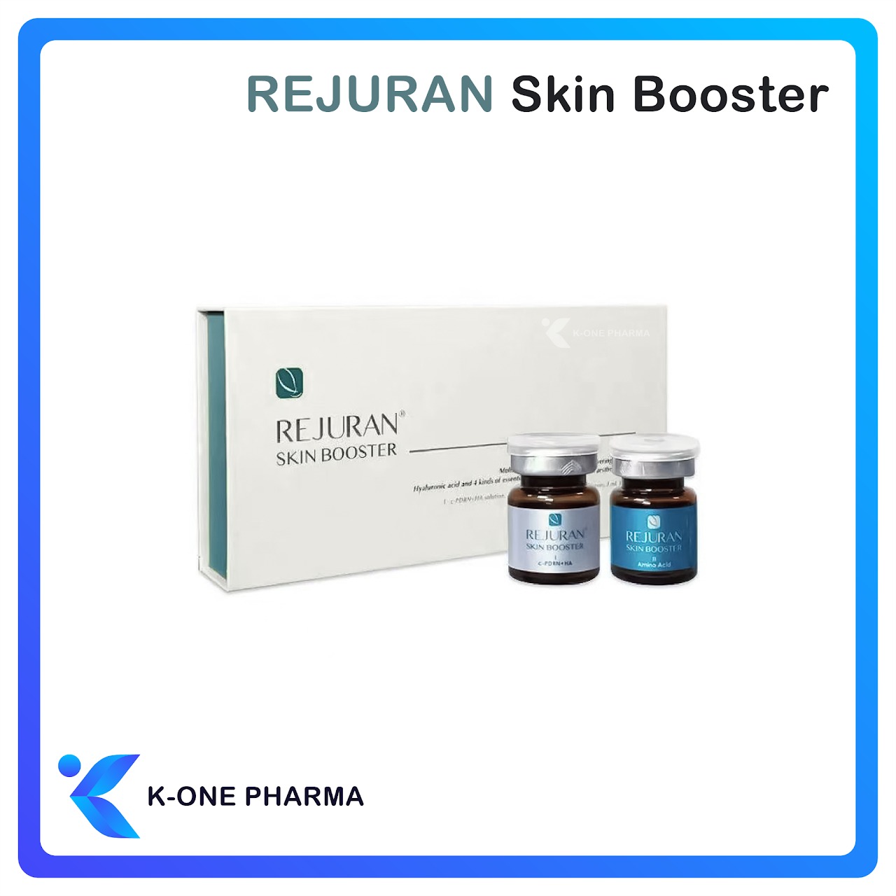 REJURAN SKIN BOOSTER Hydrating Glow Injection Skin plumpness Enhance Beauty Glowy Tightening Skin