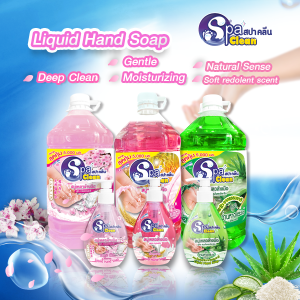 Spa Clean Liquid Hand Soap Rice Milk 5L, Liquid Soap, Hand Soap