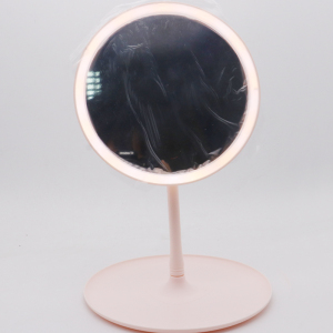 USB Charging Three Color LED Light  Touch Switch  Removable Portable  Desktop Multi-functional 90 Rotation  Makeup Mirror