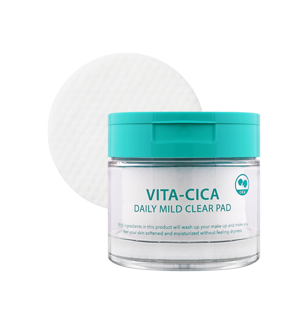VITA-CICA Daily Mild Clear Pad 70pieces_170ml