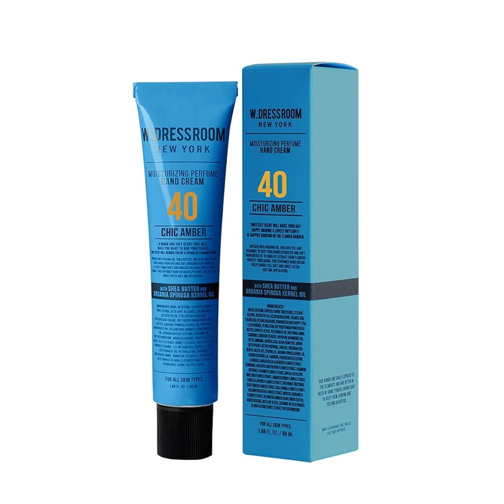 (W.DRESSROOM) Perfume Hand Cream [No.40 Chic Amber] 50ml