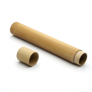 Wholesale China Biodegradable eco-friendly bamboo toothbrush holder bathroom Natural Bamboo Toothbrush Case Travel