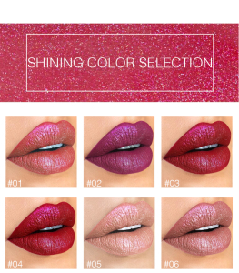 Wholesale Pearl Shining Stars Glitter 18 Colors Custom Private Label Lip Gloss