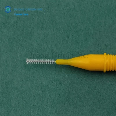 0.4/0.5/0.6mm Interdental Brush for Adult ISO Custom Logo Factory Biodegradable