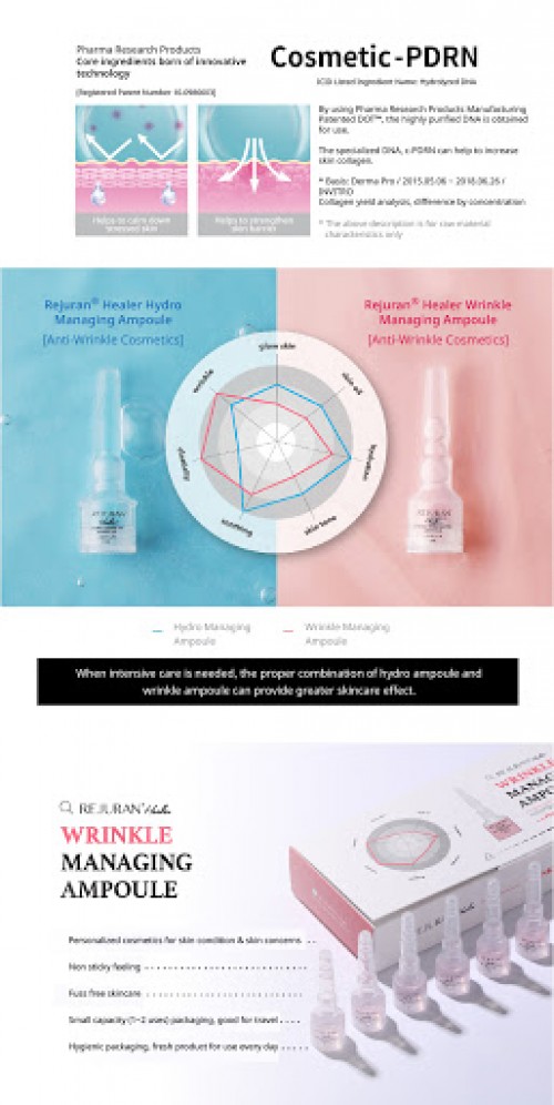 REJURAN® Healer Wrinkle Managing Ampoule