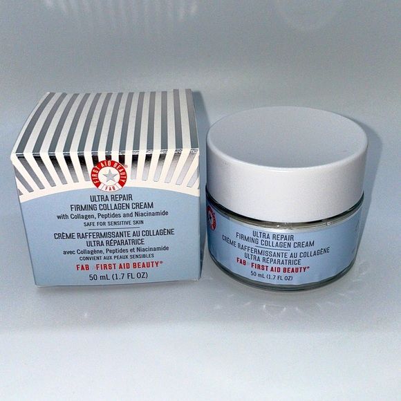 First Aid Beauty Ultra Repair Firming Collagen Cream with Peptides and Niacinamide