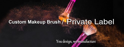 Meiyuan Custom Shiny Red 10pcs Makeup Brush Set