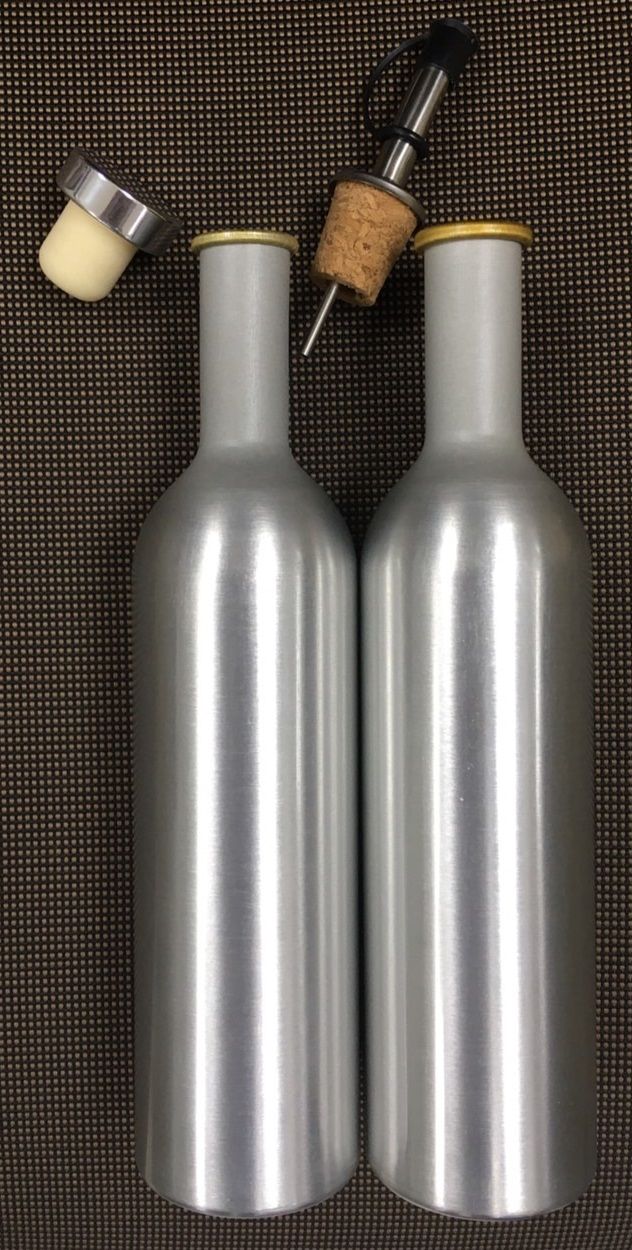 Aluminum bottles / several shapes