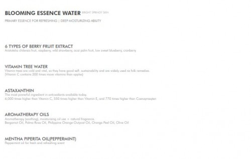 April 27/ Blooming Essence Water