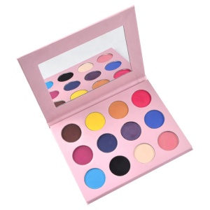 12 Colors Private Label Eyeshadow Palette High Pigment Makeup Pallette Eyeshadow Palettes