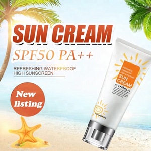 2018 summer hot selling Refreshing waterproof high sunscreen cream