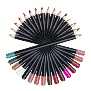 2019 New High Quality Smoothly Lip Pencil Waterproof Matte 16 Color Private Label Lip Liner