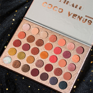 2020 Newest Colorful Eye Shadow Palette in Private Label Cosmetics Christmas Gift