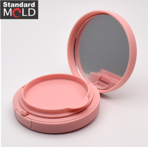 Air Cushion Compact Cosmetic Containers and Packaging with mirror made in Korea