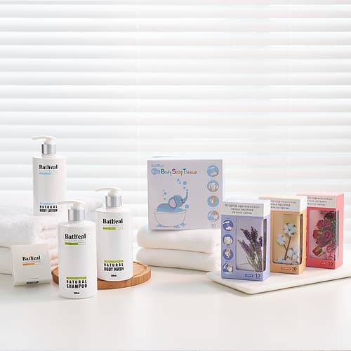 All-in-one shower tissue for KIDs