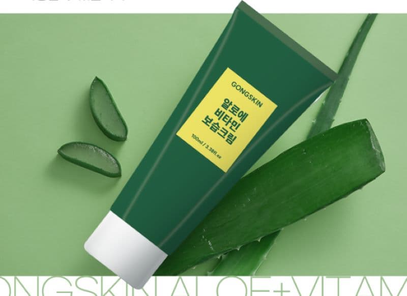 Aloe vitamin moisturizing cream
