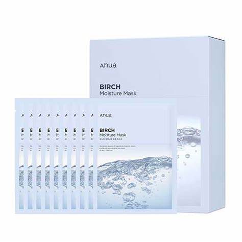 [ANUA]BIRCH MOISTURE SHEET MASK 25ML (10PCS)