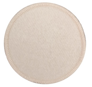 Cotton Stitching Round Hemp Cotton Reusable Facial Cleansing Pads Non Polyester Organic Makeup Remover Wipes