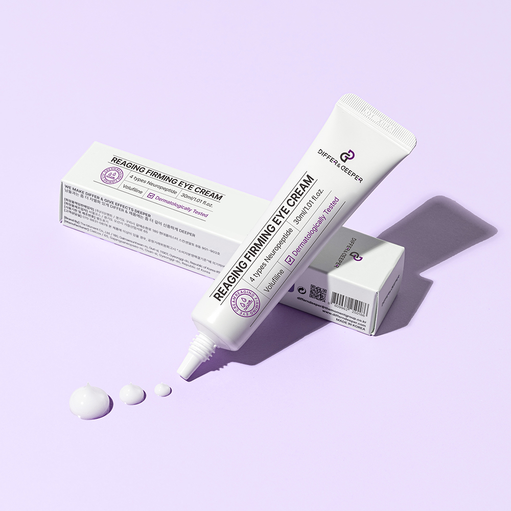 CPNP,SCPN,MoCRA_DIFFER&amp;DEEPER Reaging Firming Eye Cream, Volufiline, Eye Cream,