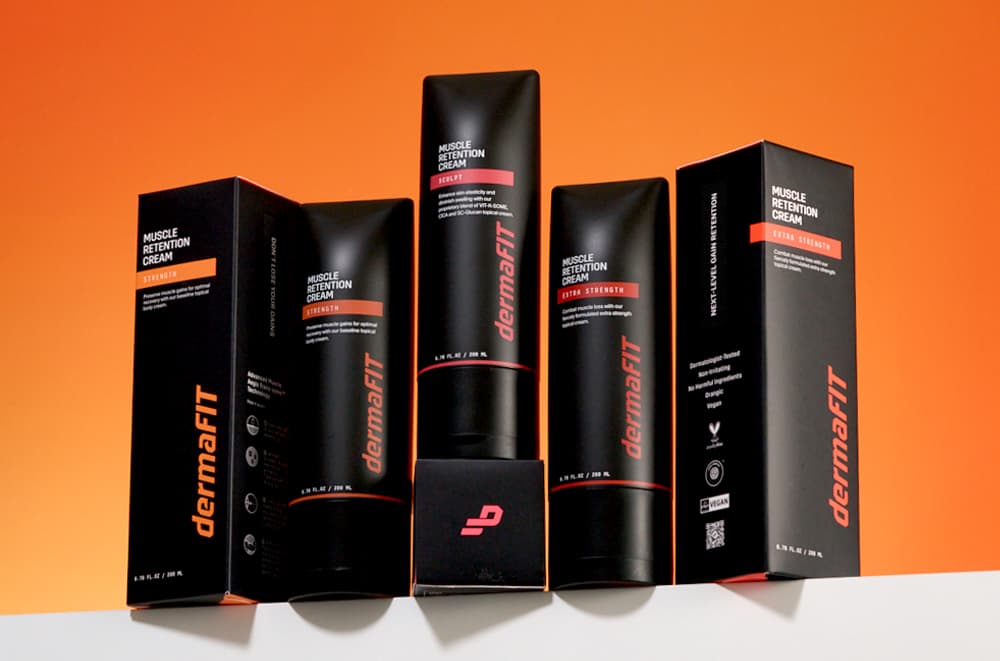 dermaFIT Retention Cream-Sculpt, EXPRESS YOUR BEST PHYSIQUE
