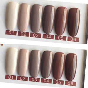 D&H-G04 MACCHIATO color series nail uv gel polish Gel Painting Free Samples Hot Sale Transparent Cover Pink Soak Peel of