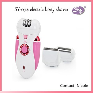 Electric hair removal body shaver epilator for women