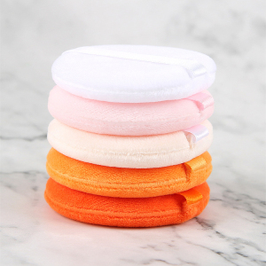 Extra soft 100% natural facial cosmetic makeup powder puff sponge