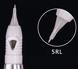 Eyebrow Tattoo 1R/3R/5R/7R/3FP/5FP/7FP Disposable Sterilized Tattoo Permanent Makeup Needles Tips for Eyebrow