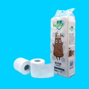 Factory customized economic coreless 4-ply toilet paper roll