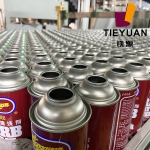 Factory low price Liquid Empty Tin Cans customize Private Label Aluminum Metal aerosol can