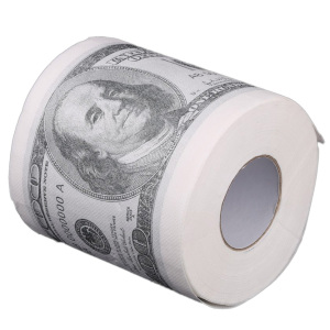funny toilet paper/toilet tissue paper roll with competitive price