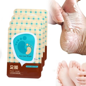 Goat Milk Foot Peel Mask Private Label Exfoliating Whitening Moisturizing Remove Callus And Dead Skin Feet Mask Cuidado de Pies