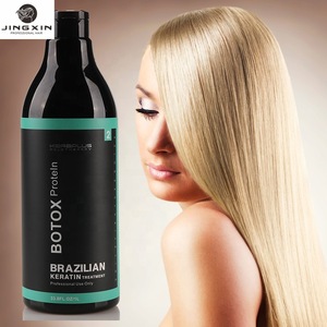 JINGXIN top quality 6 months persistence brazilian keratin hair straightening treatment