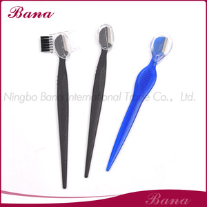 Latest arrival convenient professional eyelash comb eyebrow tools useful double comb makeup brush