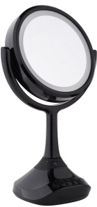mirror with led lights makeup mirror bluetooth and music play