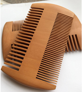 Natural Bamboo Double Tooth Double Side Hair Care Comb