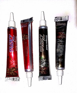 Natural Henna Mehndi Tube (Black) Herbal Body Art Shagun Gold Instant Black