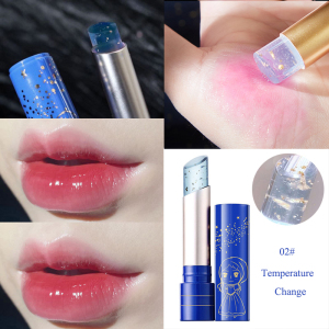 NEW Balm Color Changing Moisturizing Gold Foil Gloss Natural Long Lasting Lip Stick Glaze Lip Makeup Lip Care Oil