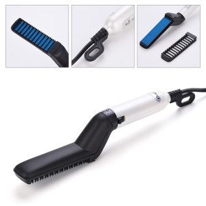 New hot multi-function MStyler hair comb beard straightener electric Hairbrush straight hair tool US plug 2019 trending