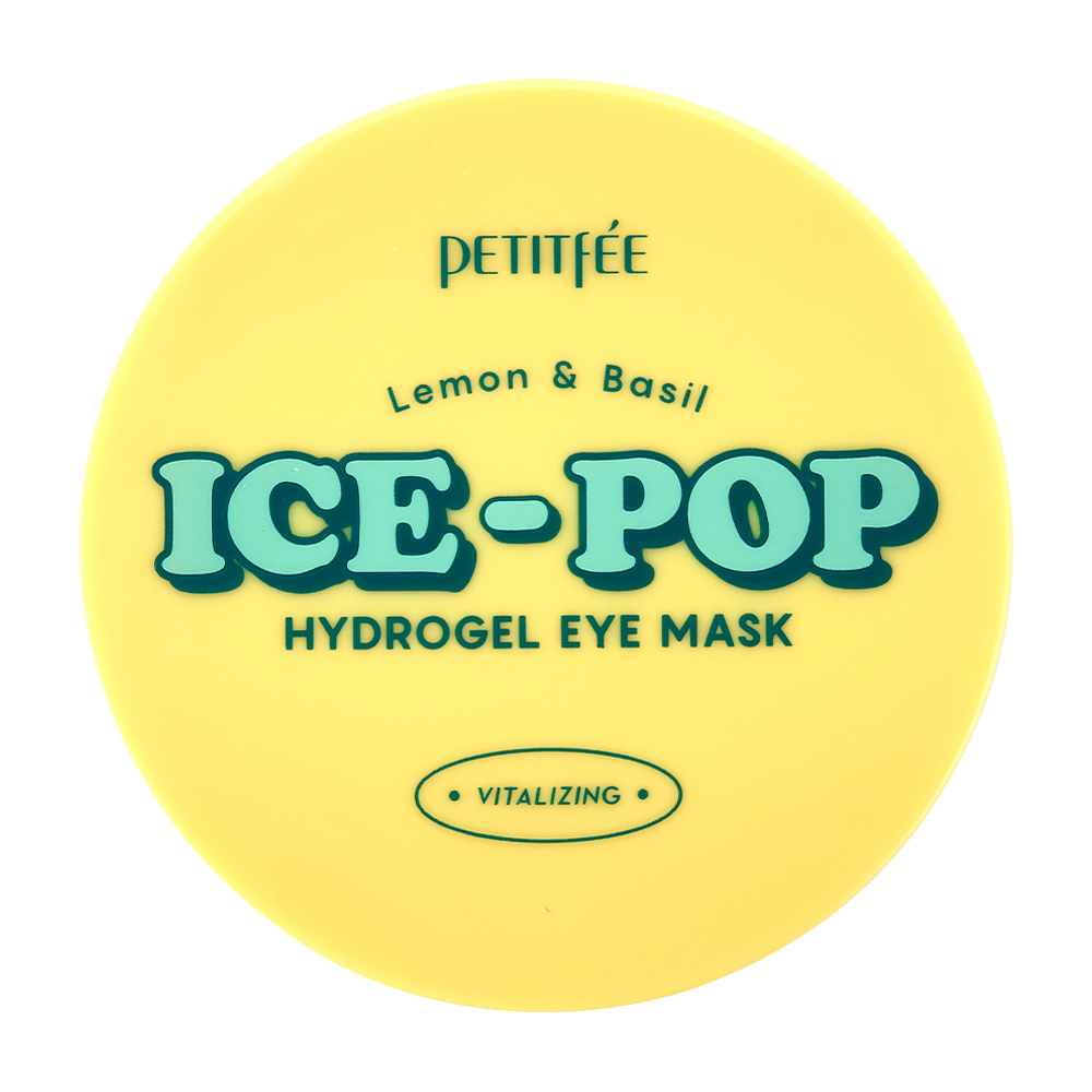 PETITFEE Lemon &amp; Basil ICE-POP HYDROGEL EYE MASK